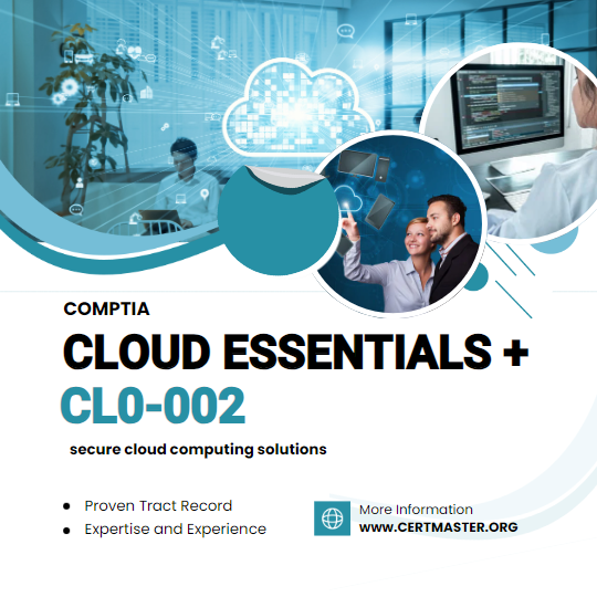 Voucher de exame CompTIA Cloud Essentials+ (CLO-002) 